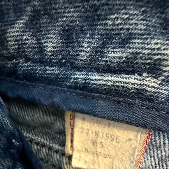 Vintage Calvin Klein Denim Jeans High Waist Straight Leg Jeans Light Wash - Picture 6 of 8